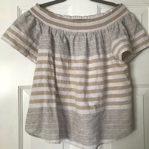 Vineyard Vines off the shoulder top